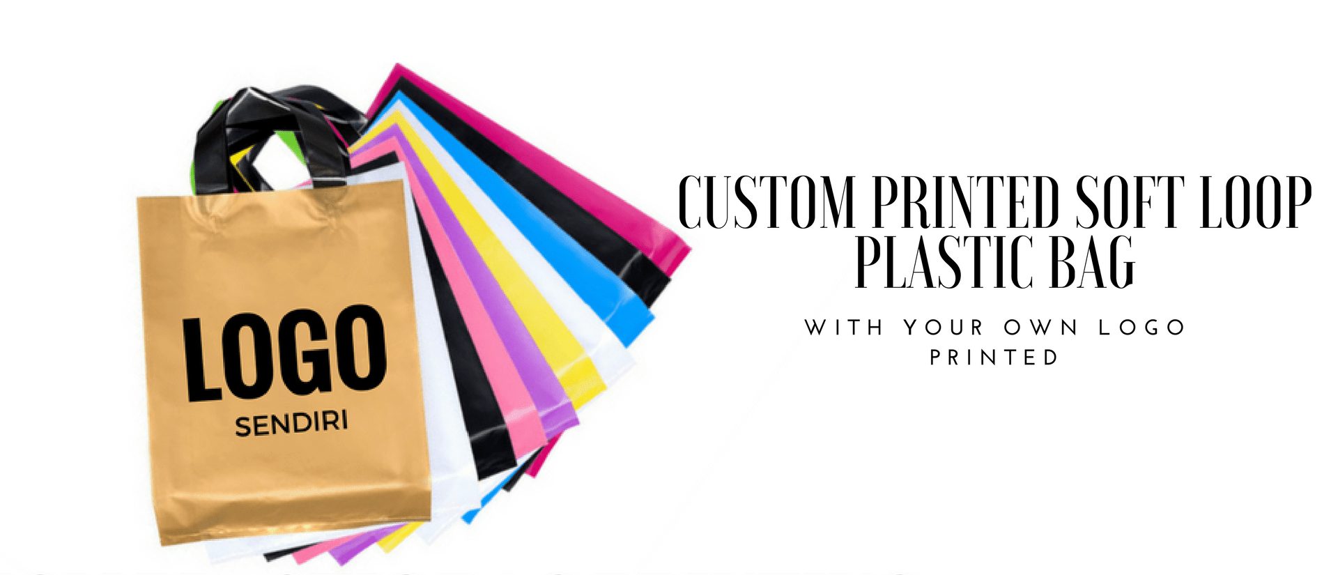 Proses tempahan beg plastik custom mudah