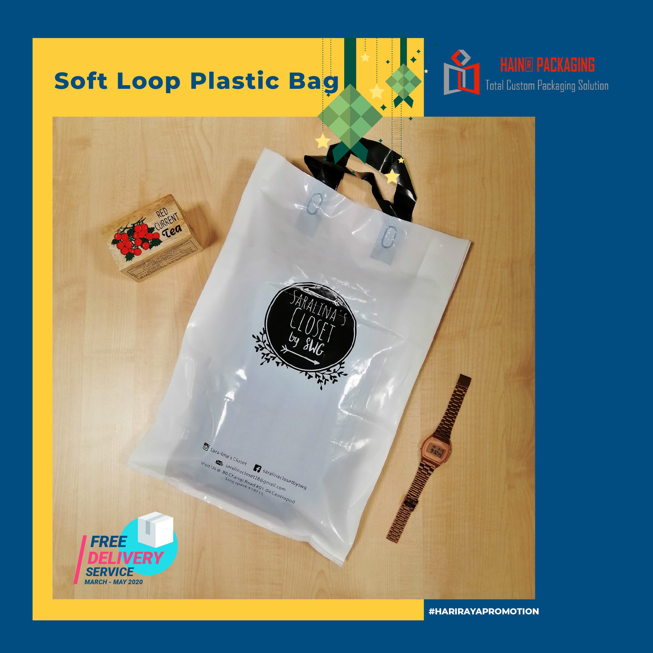 Beg plastik custom untuk pelbagai industri