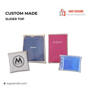 Slider Top Ziplock  – Zip Lock Bag Singapore