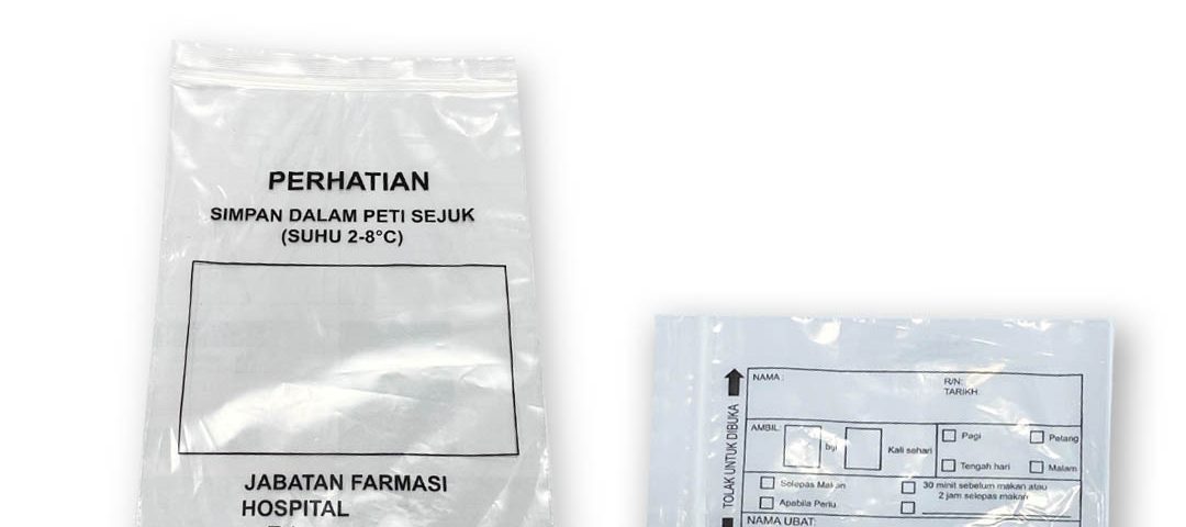 Pharmacy Plastic Bag