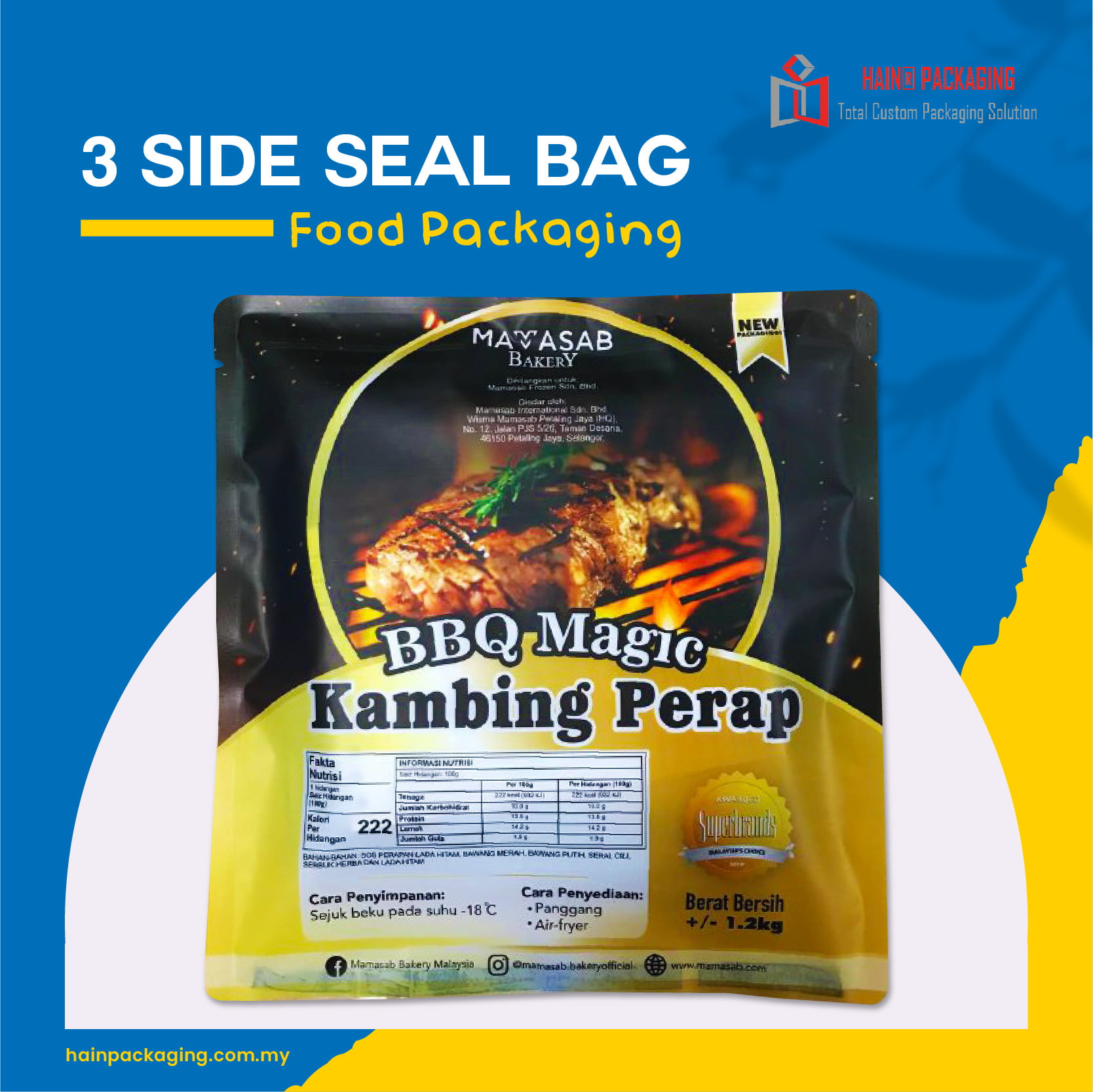 Packaging Ayam Perap