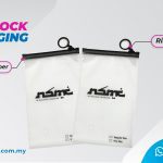 ziplock utk tudung beserta logo brand