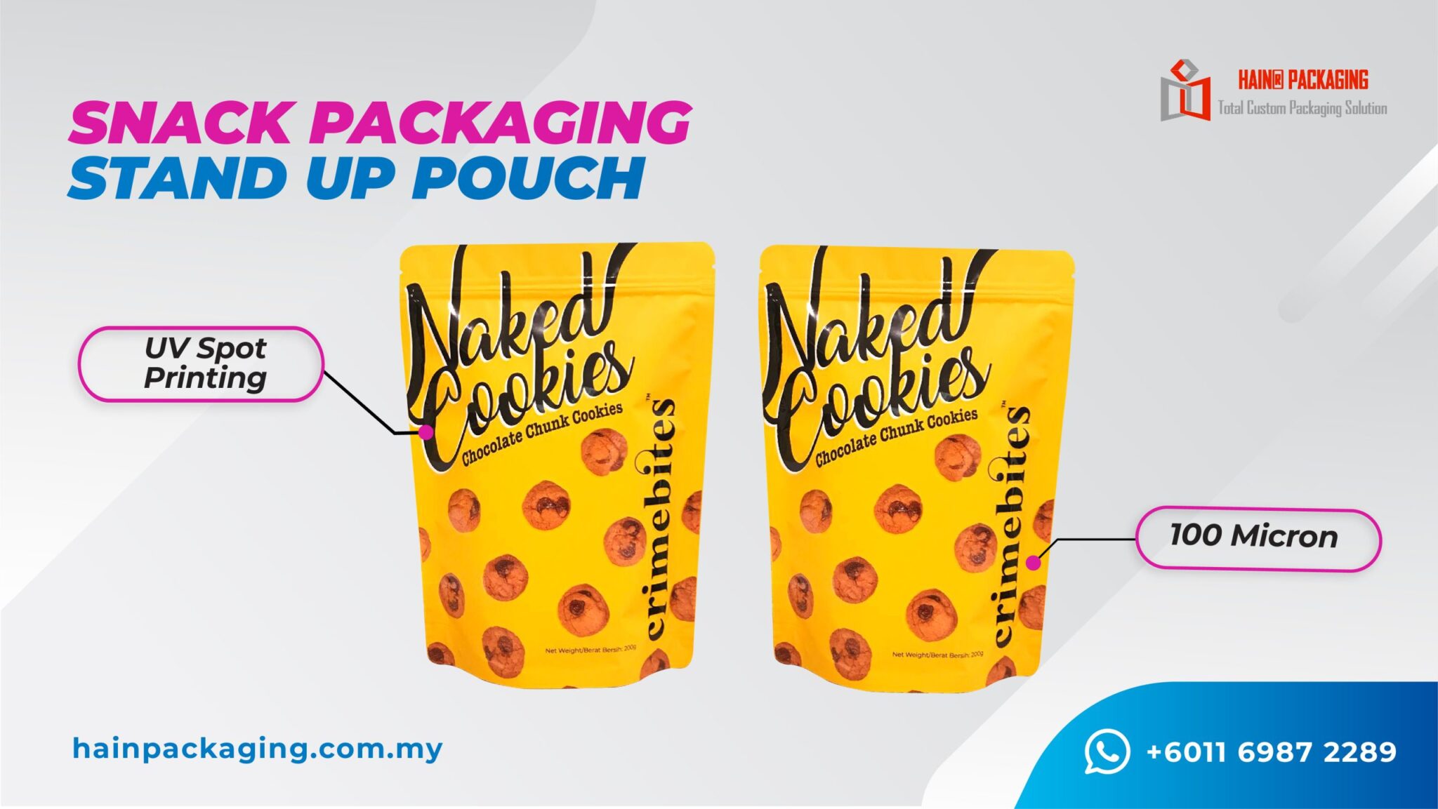 Pembungkusan plastik untuk makanan ringan