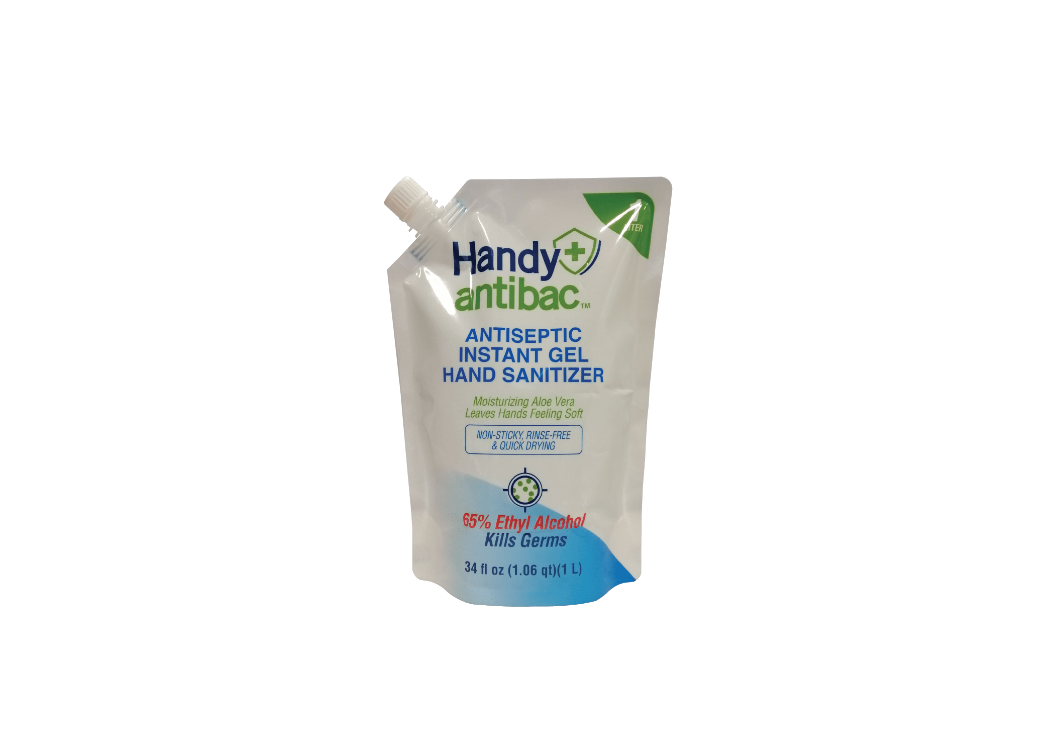 Beg berdiri packaging dengan spout untuk produk cecair dan sos