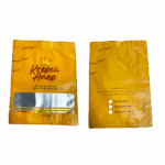 Beg ziplock plastik dengan slider top untuk pembungkusan makanan